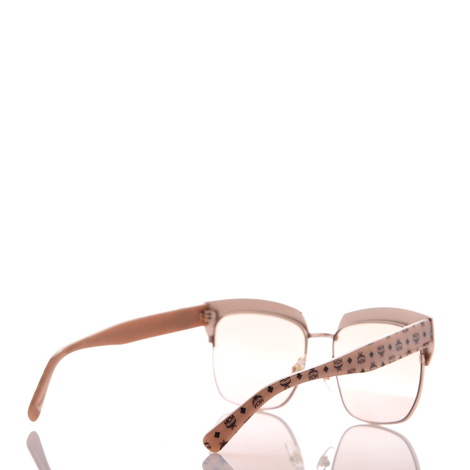 MCM Visetos 56mm Retro Sunglasses MCM102S Rose Gold Nude 4 of 7