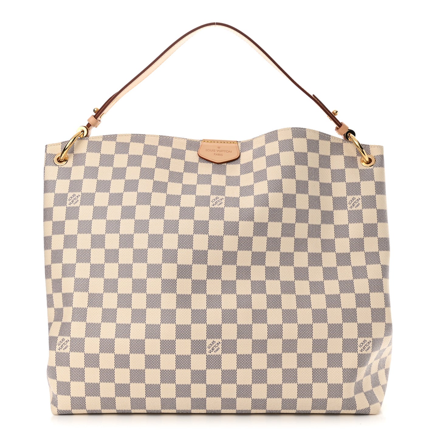 Damier Azur Graceful MM Rose Ballerine