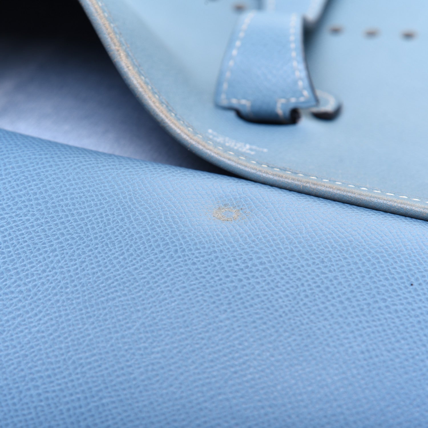 Hermes Epsom Evelyne PM Blue Jean 11 of 12