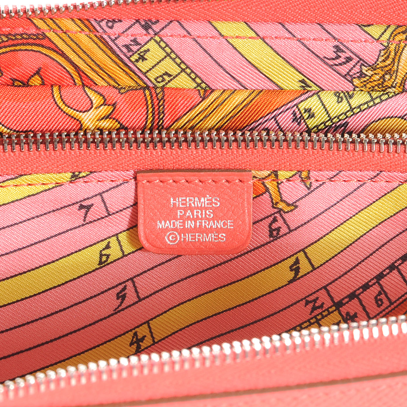 Hermes Epsom Silk In Wallet Rose Jaipur 7 of 8