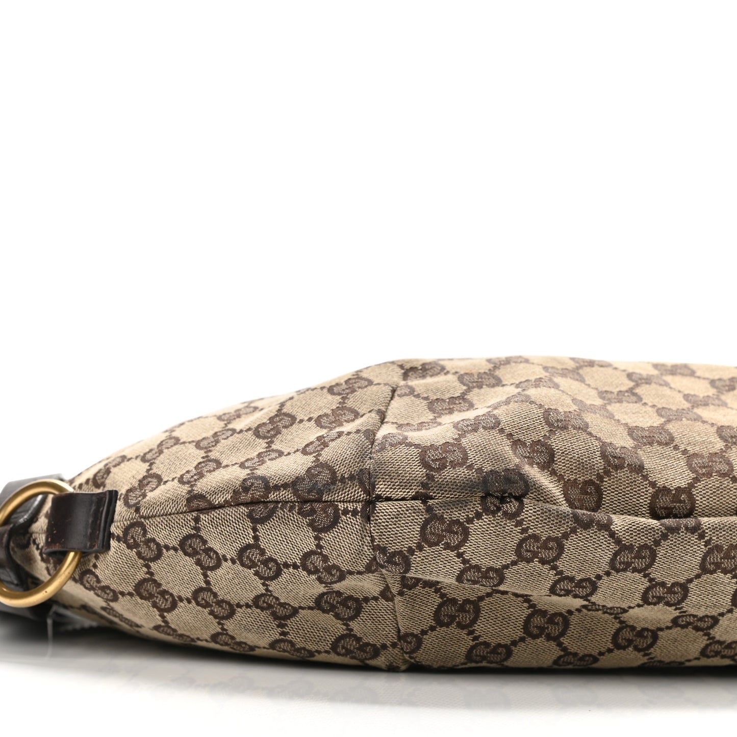 Monogram Half Moon Hobo Dark Brown