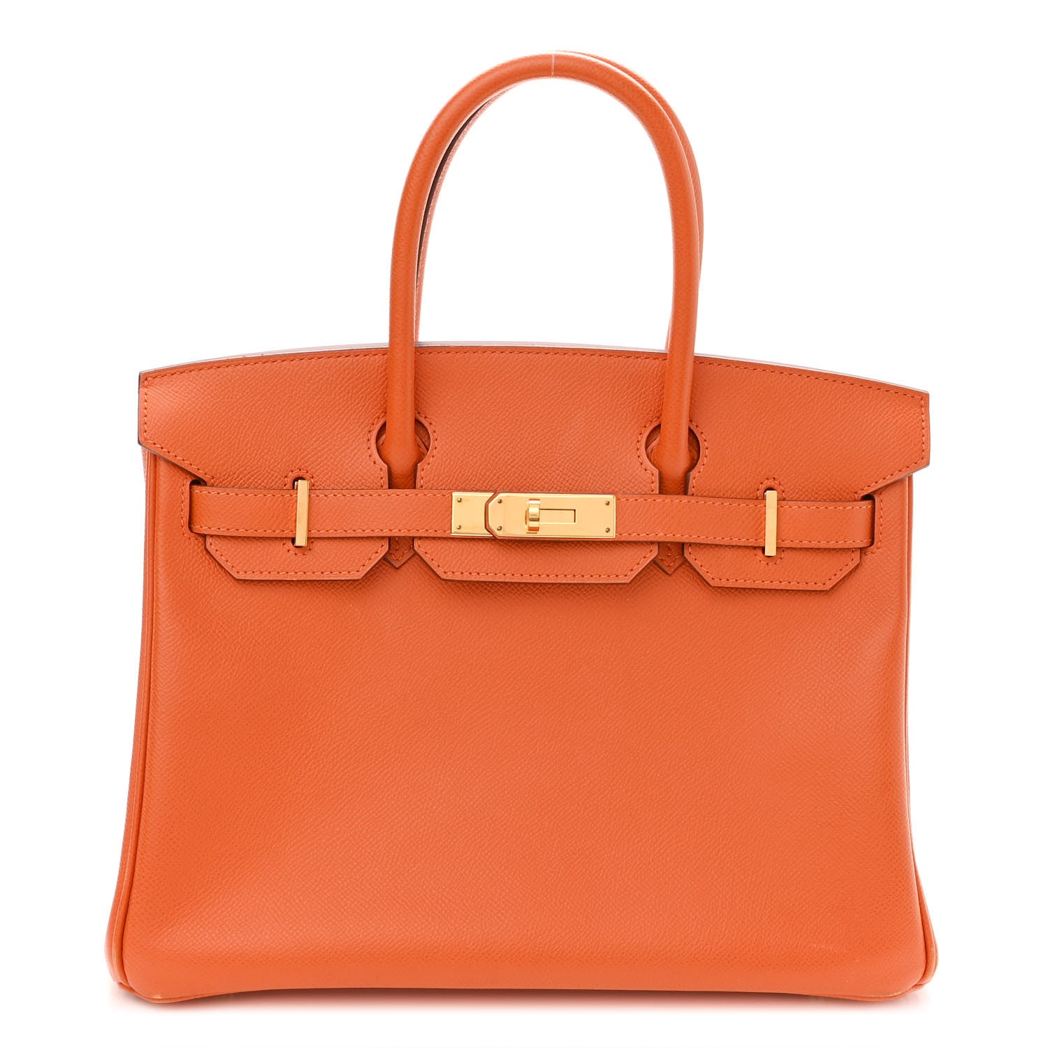 Hermes Epsom Birkin 30 Orange 1 of 17