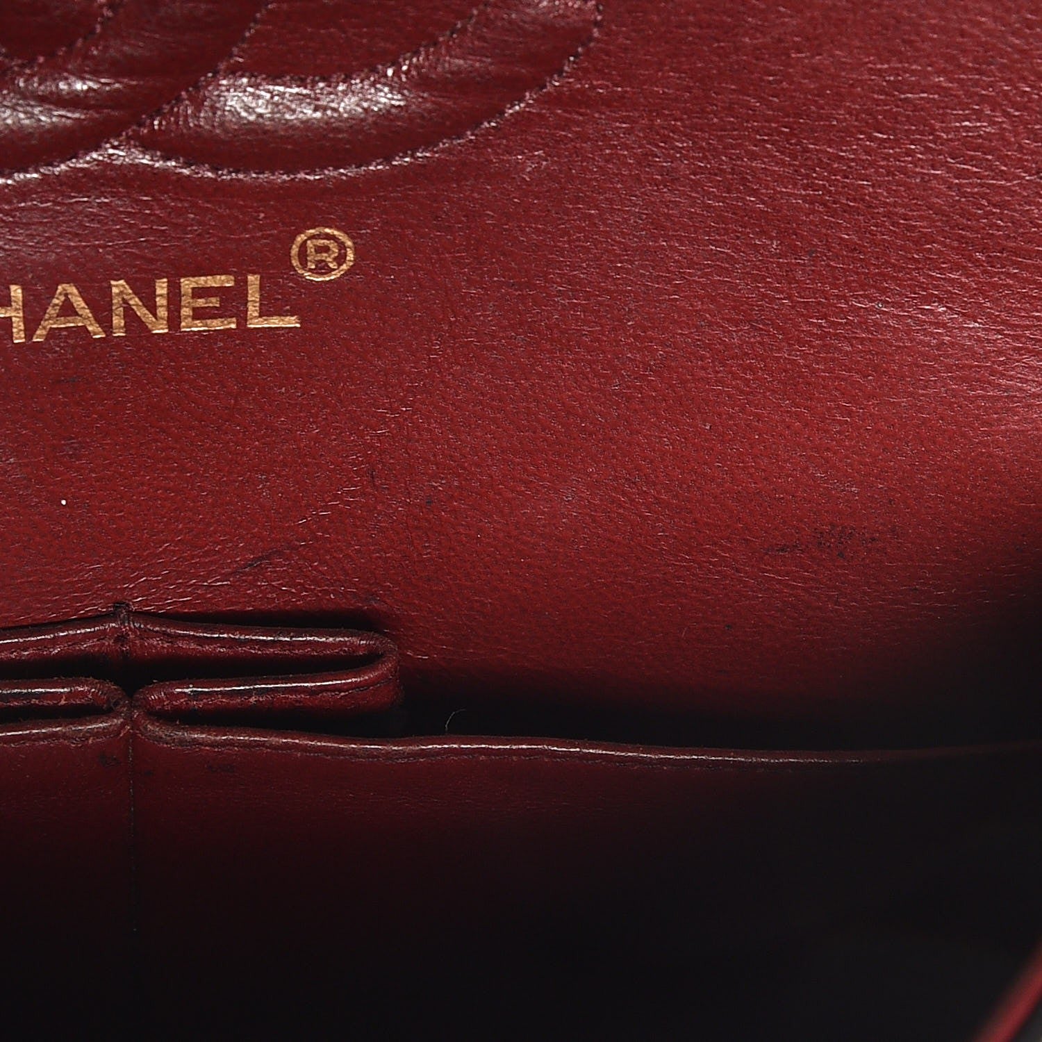 Chanel Lambskin Quilted Medium Double Flap Black 15 of 17