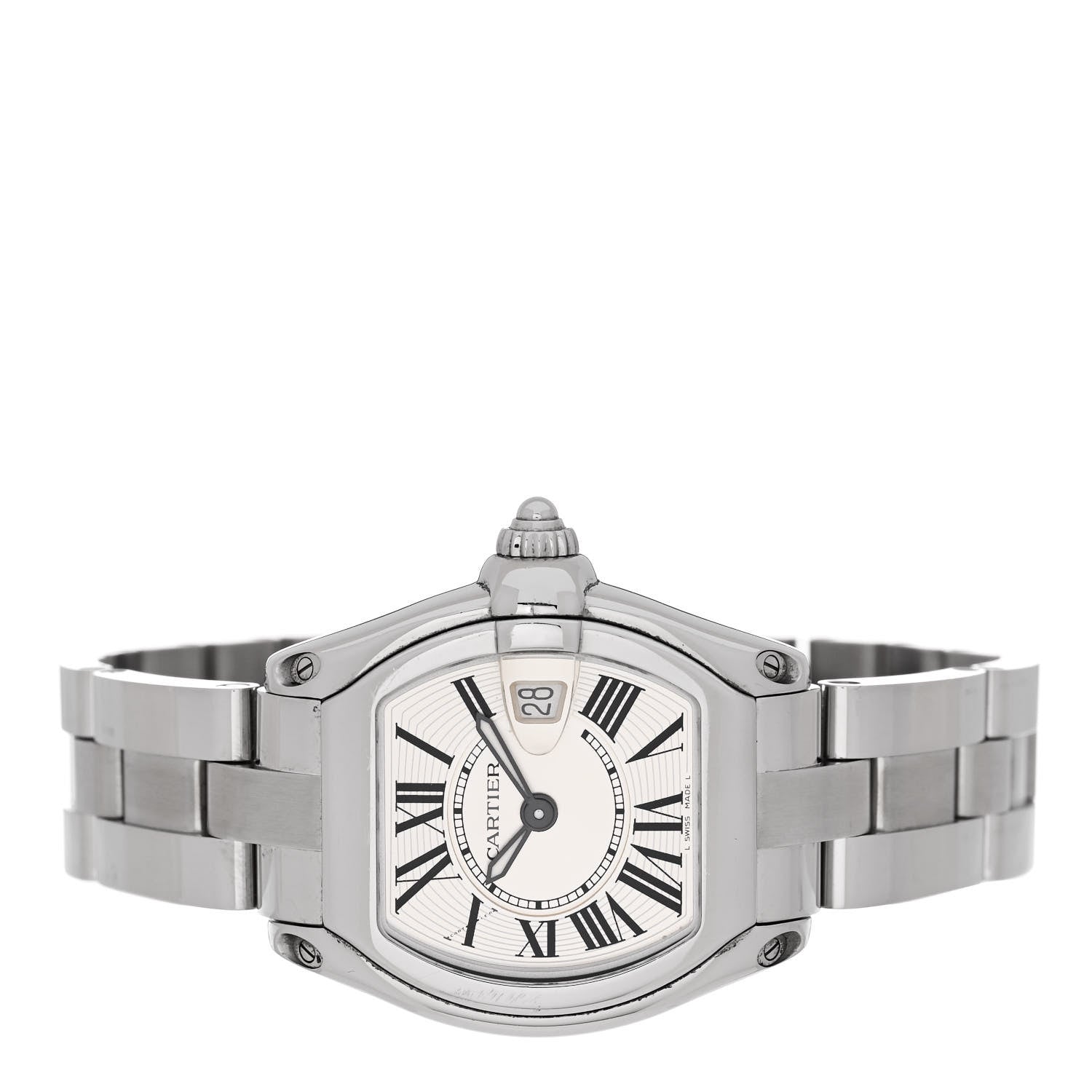 Cartier Stainless Steel 31mm Roadster Quartz Watch 2 of 5