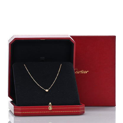 Cartier 18K Pink Gold Diamond SM D'Amour Pendant Necklace 5 of 5