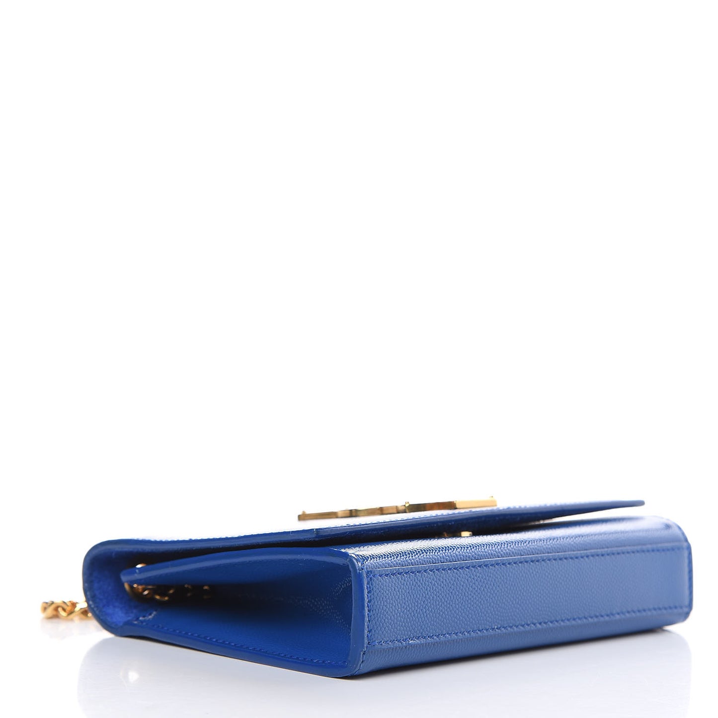 Grain De Poudre Small Classic Monogram Kate Satchel Royal Blue
