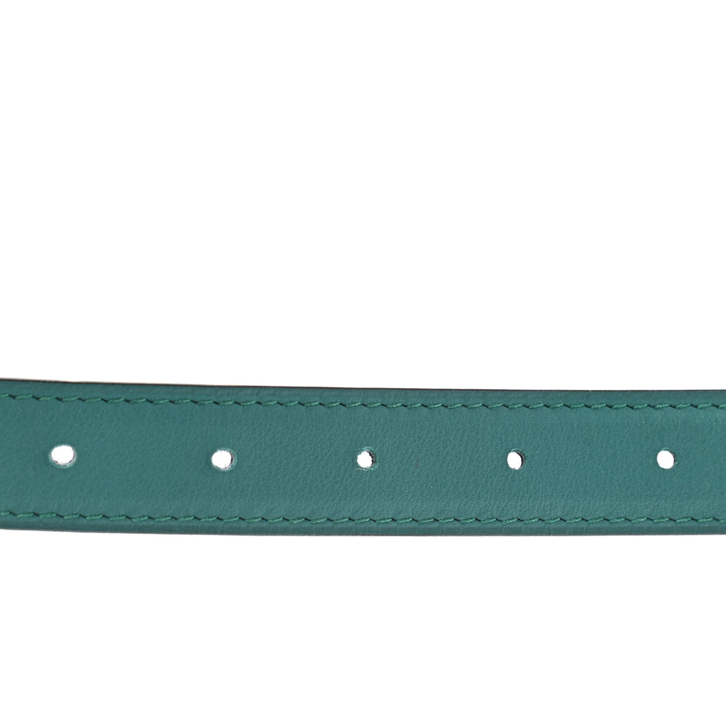 Swift Epsom 32mm Belt Strap 80 Malachite Bleu Saphir