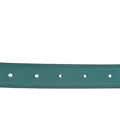 Hermes Swift Epsom 32mm Belt Strap 80 Malachite Bleu Saphir 4 of 7