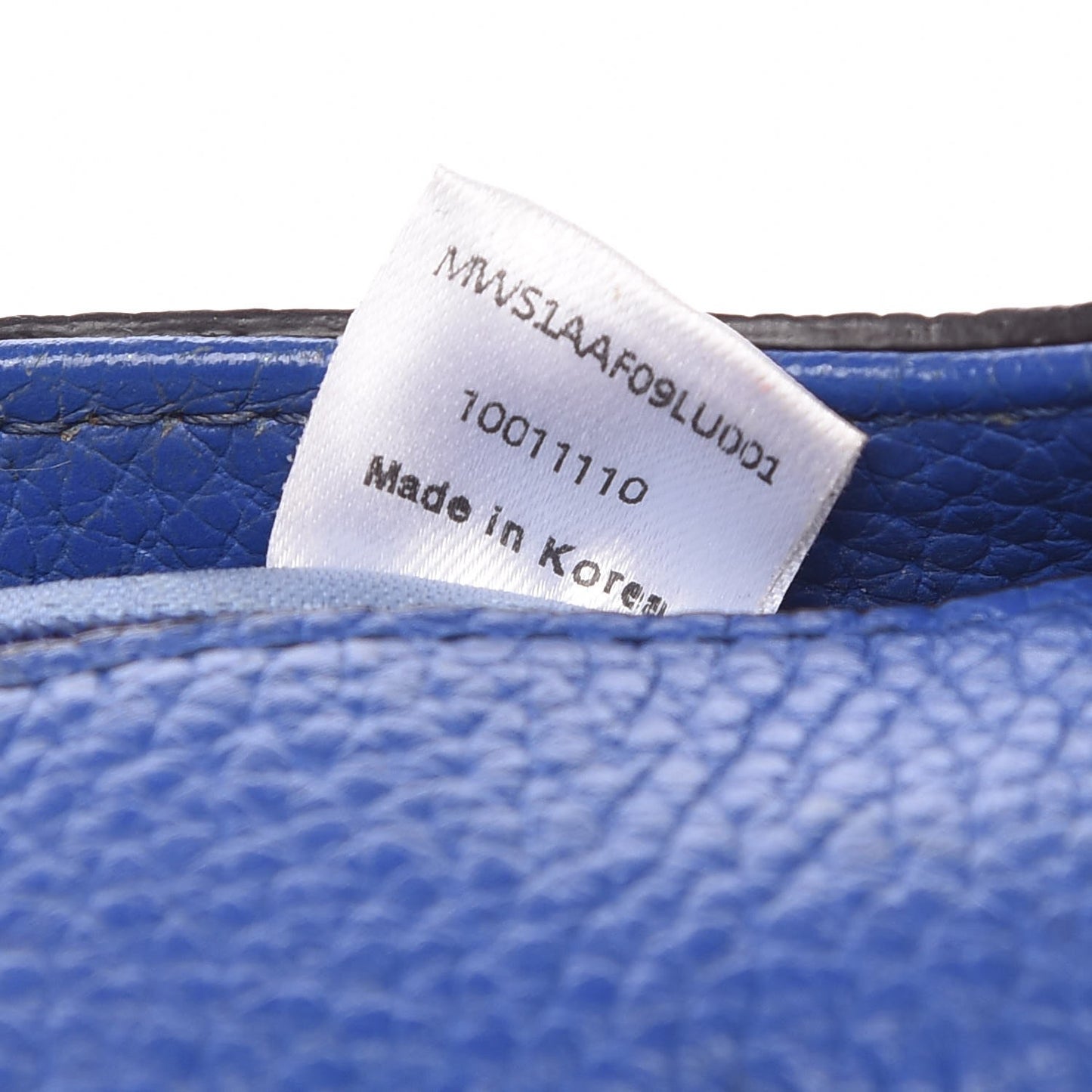 Calfskin Studded Shoulder Bag Blue