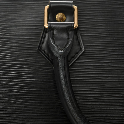 Louis Vuitton Epi Speedy 25 Black 14 of 16