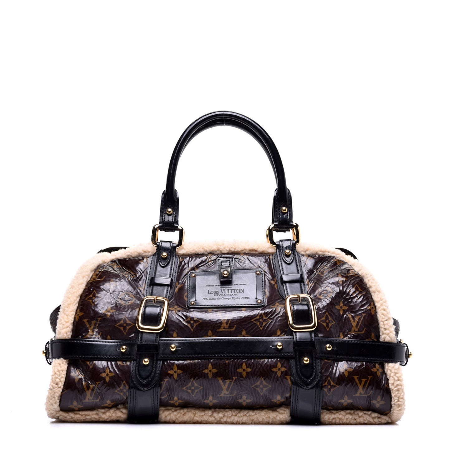 Monogram Shearling Storm Bag