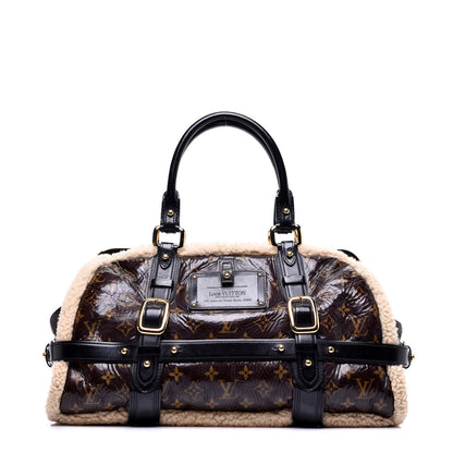 Louis Vuitton Monogram Shearling Storm Bag 1 of 14