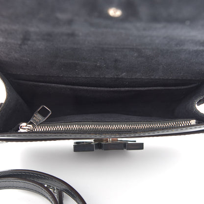 Louis Vuitton Epi Louise Strap PM Black 5 of 10