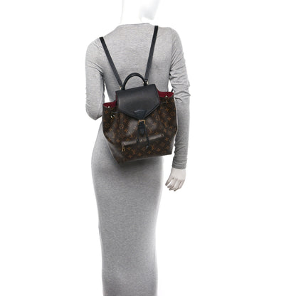 Louis Vuitton Monogram Montsouris PM Black 2 of 9
