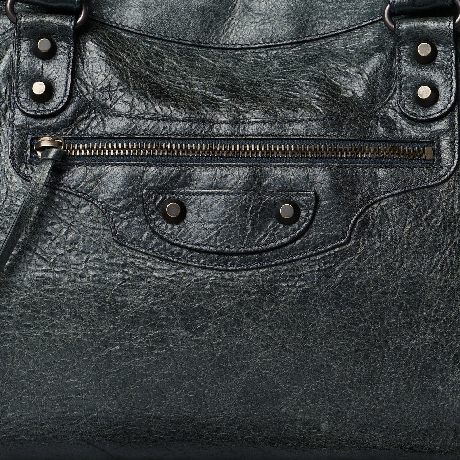 Balenciaga Agneau Classic Hardware City Anthracite 8 of 12