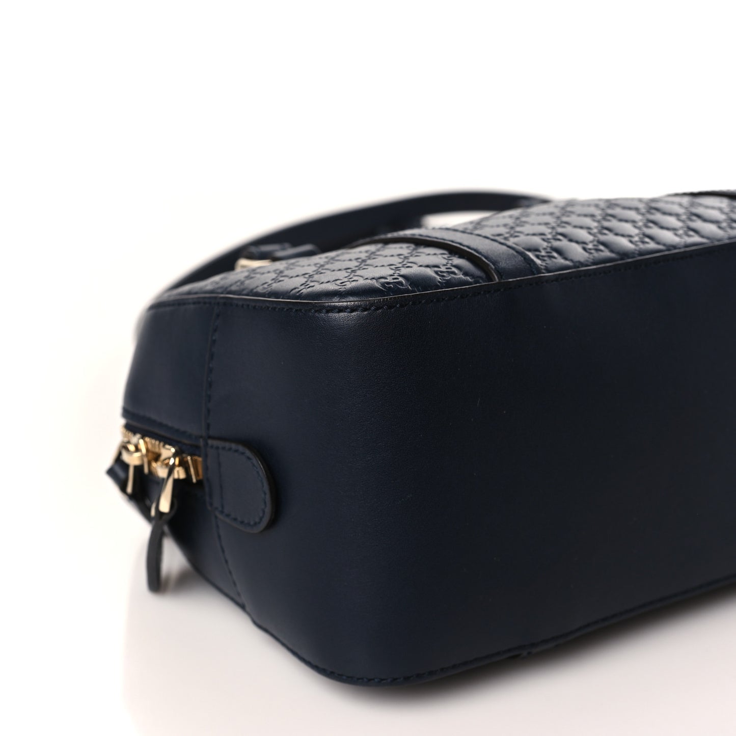 Soft Microguccissima Small Crossbody Bag Blue