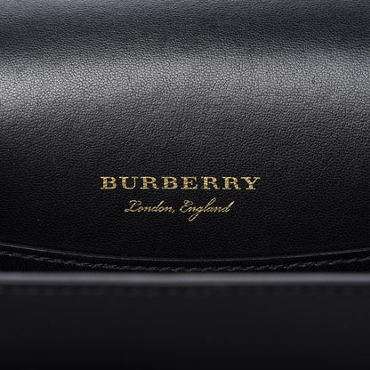 Burberry Calfskin Studded Square Satchel Black 8 of 10