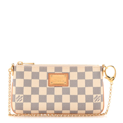 Louis Vuitton Damier Azur Pochette Milla MM 1 of 11