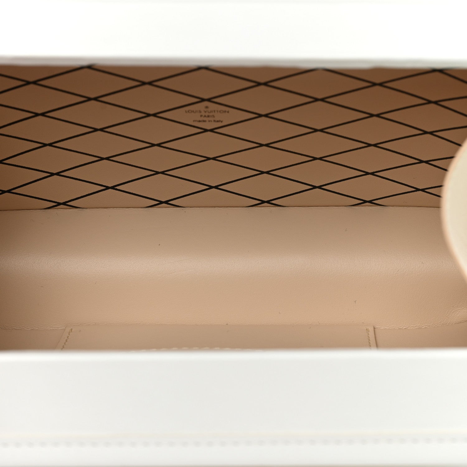 Louis Vuitton Calfskin Monogram Embroidered Petite Malle White 5 of 7