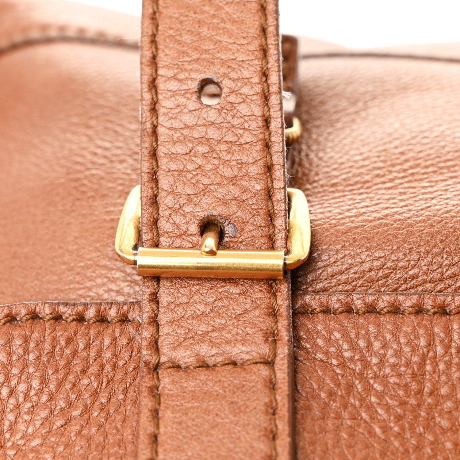 Saint Laurent Calfskin Montmarte Bag Brown 11 of 12