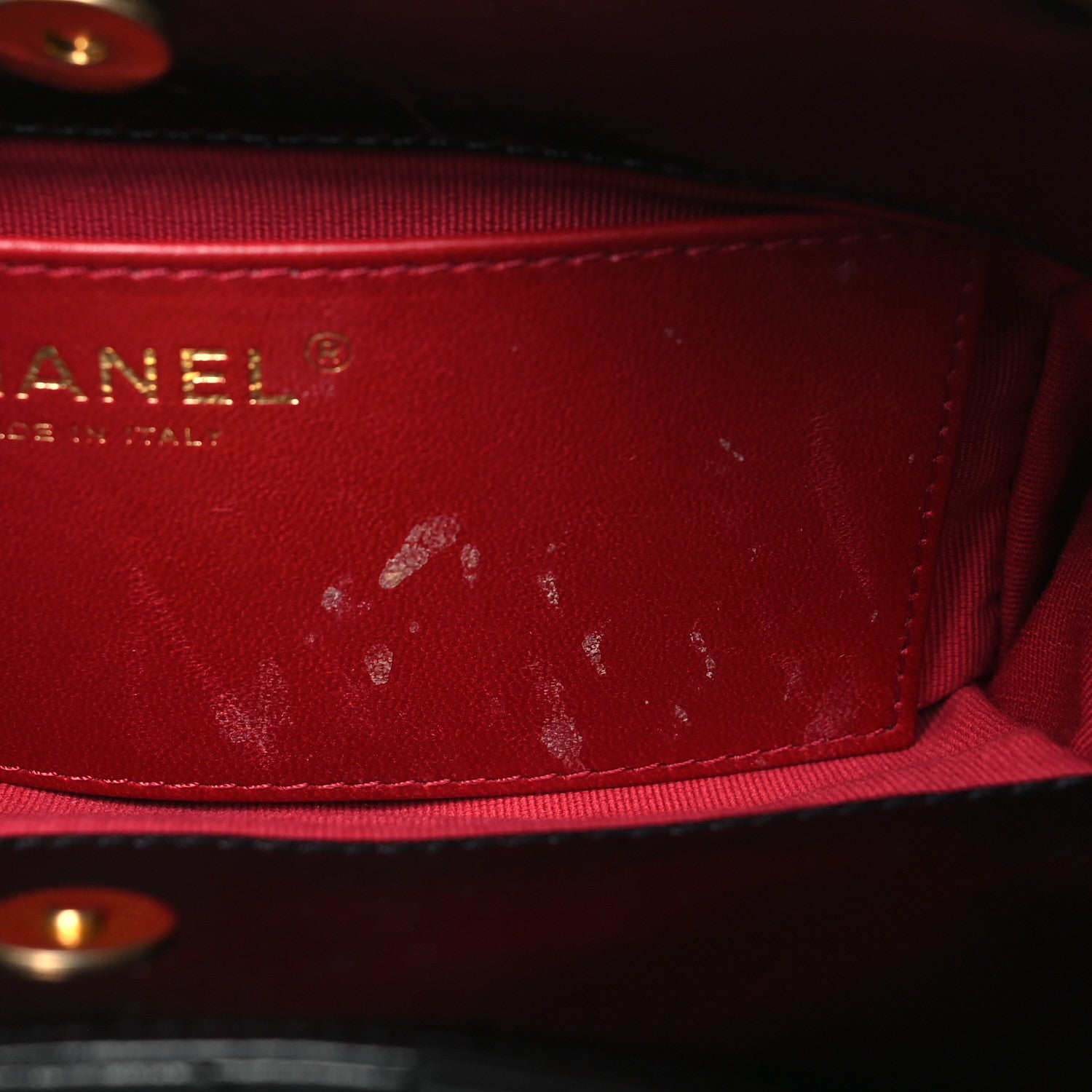 Chanel Shiny Crumpled Calfskin Quilted Small Wavy CC Hobo Black 10 of 10