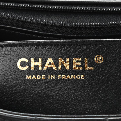 Chanel Lambskin Quilted Mini Coco Charms Rectangular Flap Black 8 of 14