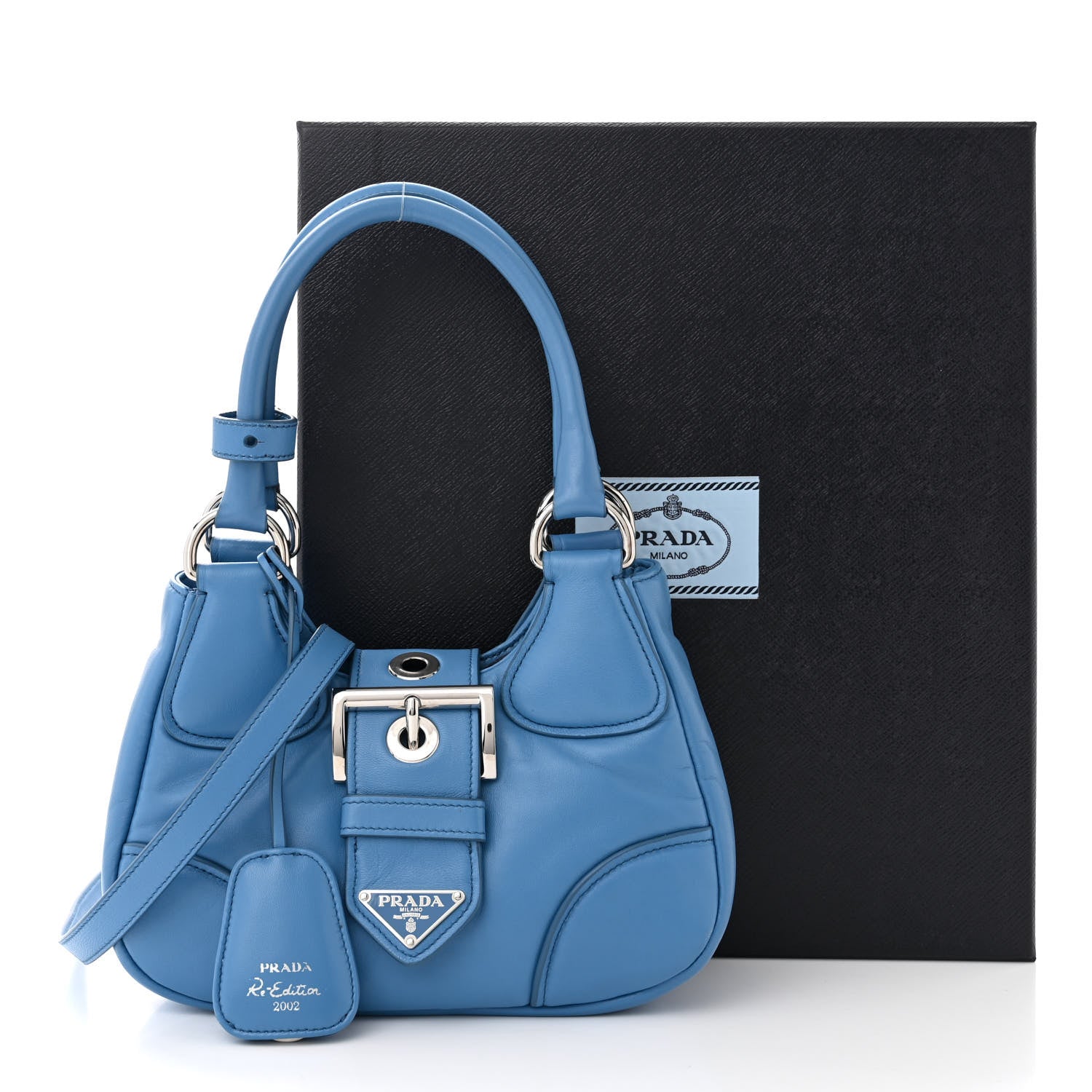 Prada Nappa Soft Padded Re-Edition 2002 Moon Bag Onda 12 of 12