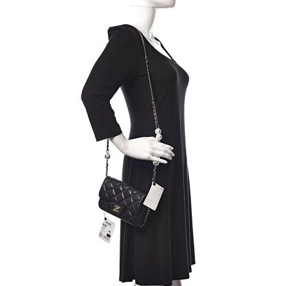 Chanel Lambskin Quilted Mini My Precious Flap Black 2 of 11