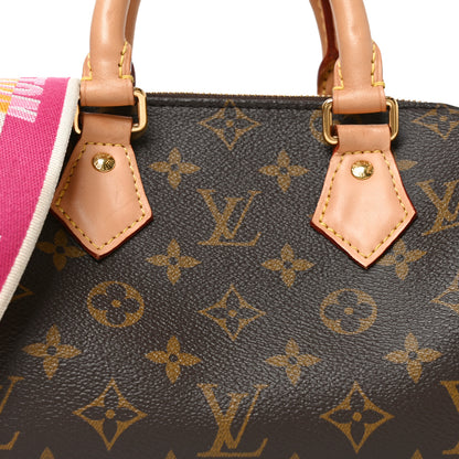 Louis Vuitton Monogram Speedy Bandouliere 20 Fuchsia 7 of 9