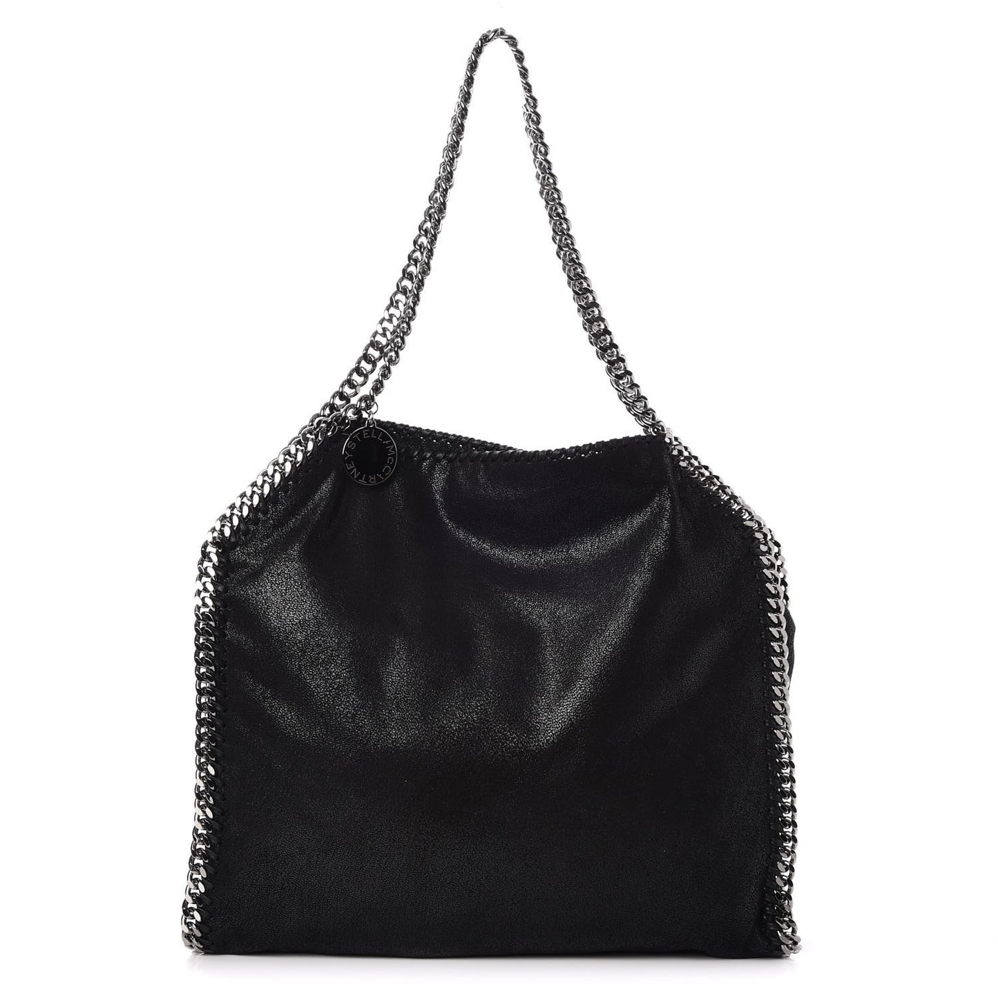 Shaggy Deer Small Falabella Tote Black
