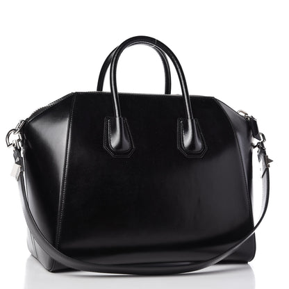 Givenchy Shiny Lord Calfskin Medium Antigona Black 3 of 10