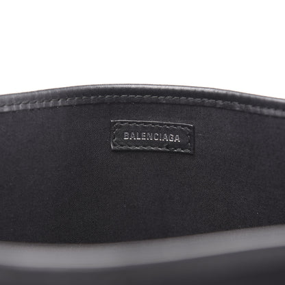 Balenciaga Cotton Canvas Calfskin S Navy Cabas Black 8 of 13