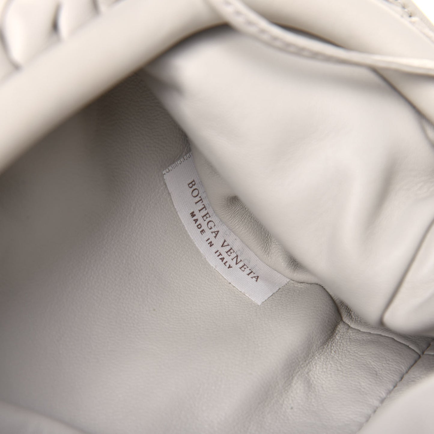 Nappa Intrecciato The Mini Pouch Plaster