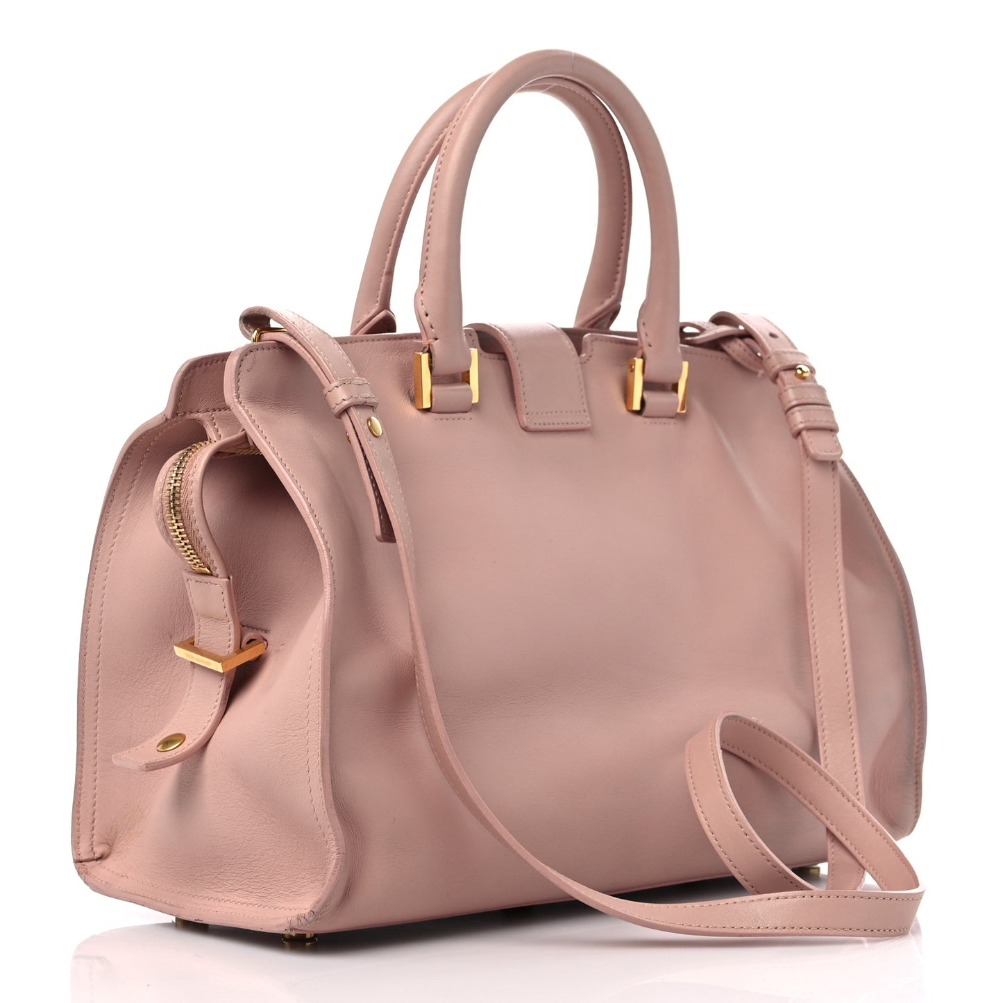 Calfskin Monogram Small Cabas Pale Blush