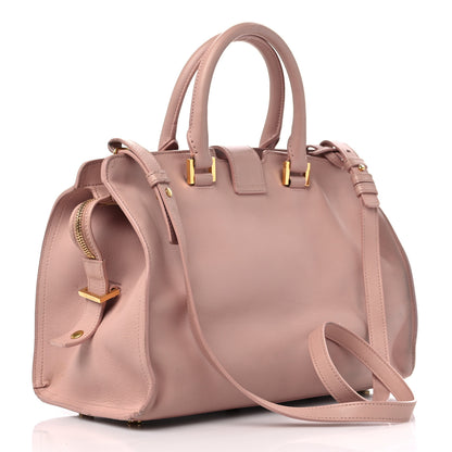 Saint Laurent Calfskin Monogram Small Cabas Pale Blush 3 of 19