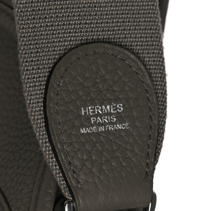Hermes Taurillon Clemence Evelyne III PM Etain 7 of 12