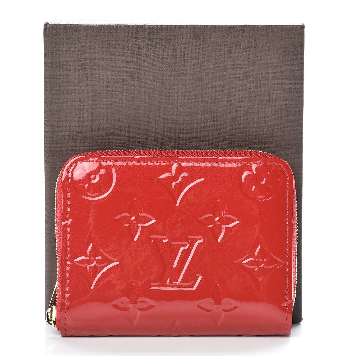 Louis Vuitton Vernis Zippy Coin Purse Cherry 8 of 8