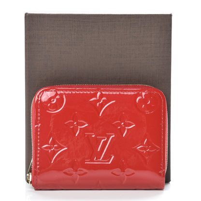 Louis Vuitton Vernis Zippy Coin Purse Cherry 8 of 8