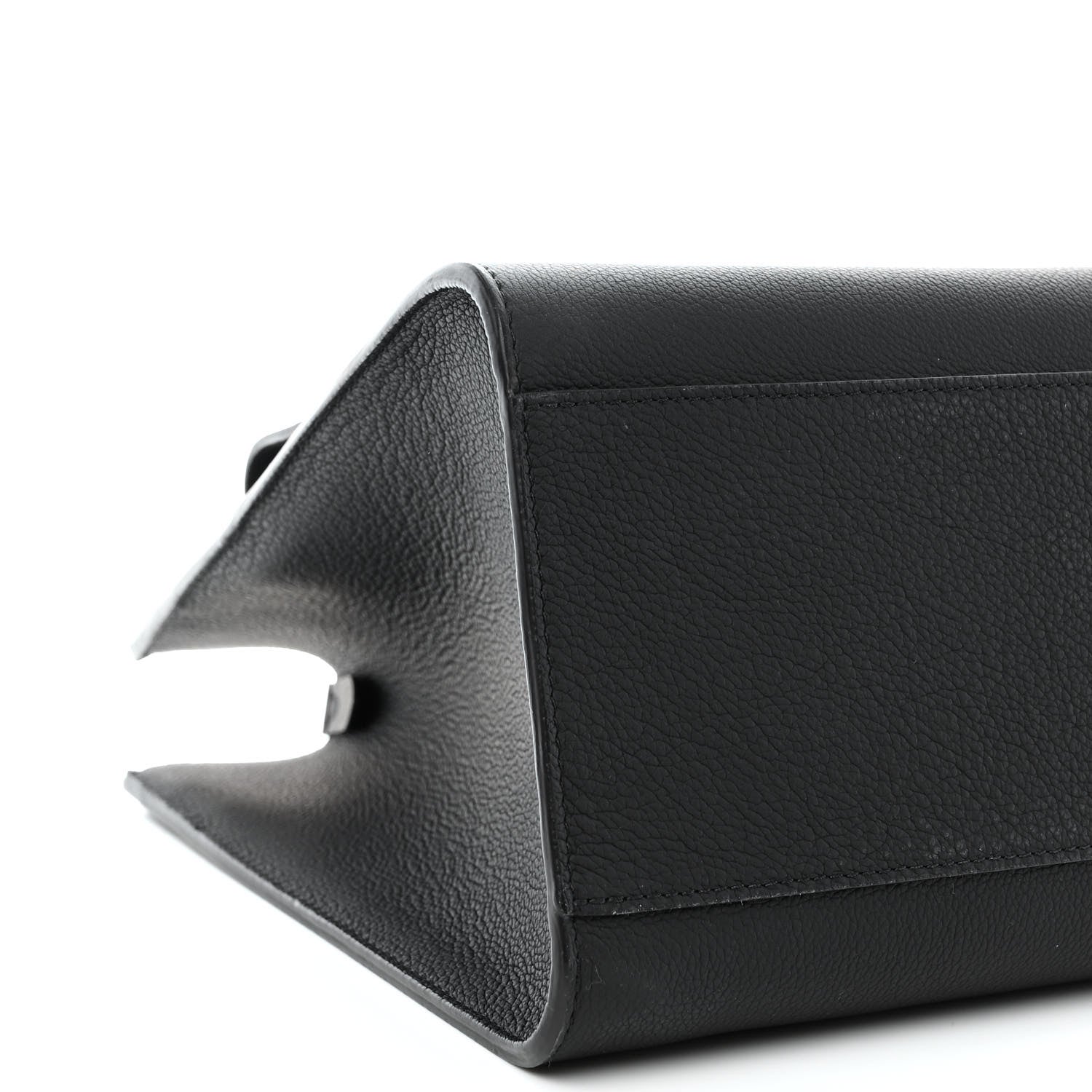 Louis Vuitton Soft Calfskin Lockme Tote MM Black 10 of 11