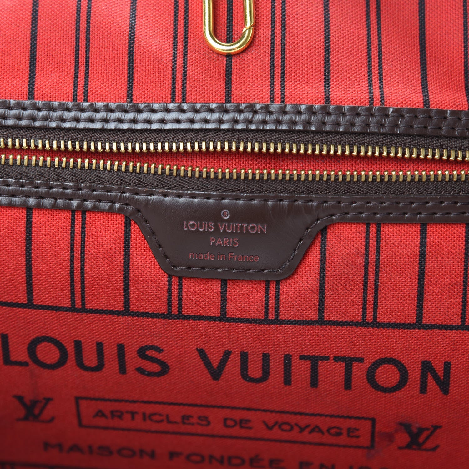 Louis Vuitton Damier Ebene Neo Neverfull GM 6 of 22