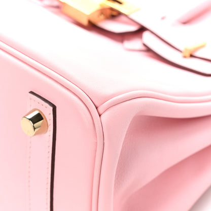 Hermes Swift Birkin 25 Rose Sakura 9 of 13