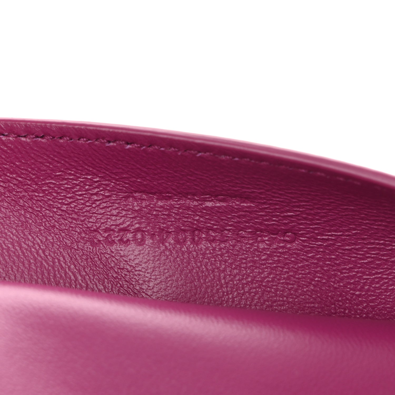 Saint Laurent Smooth Calfskin Suede Medium Reversible Monogram Kate Satchel Rose Rubis 20 of 35
