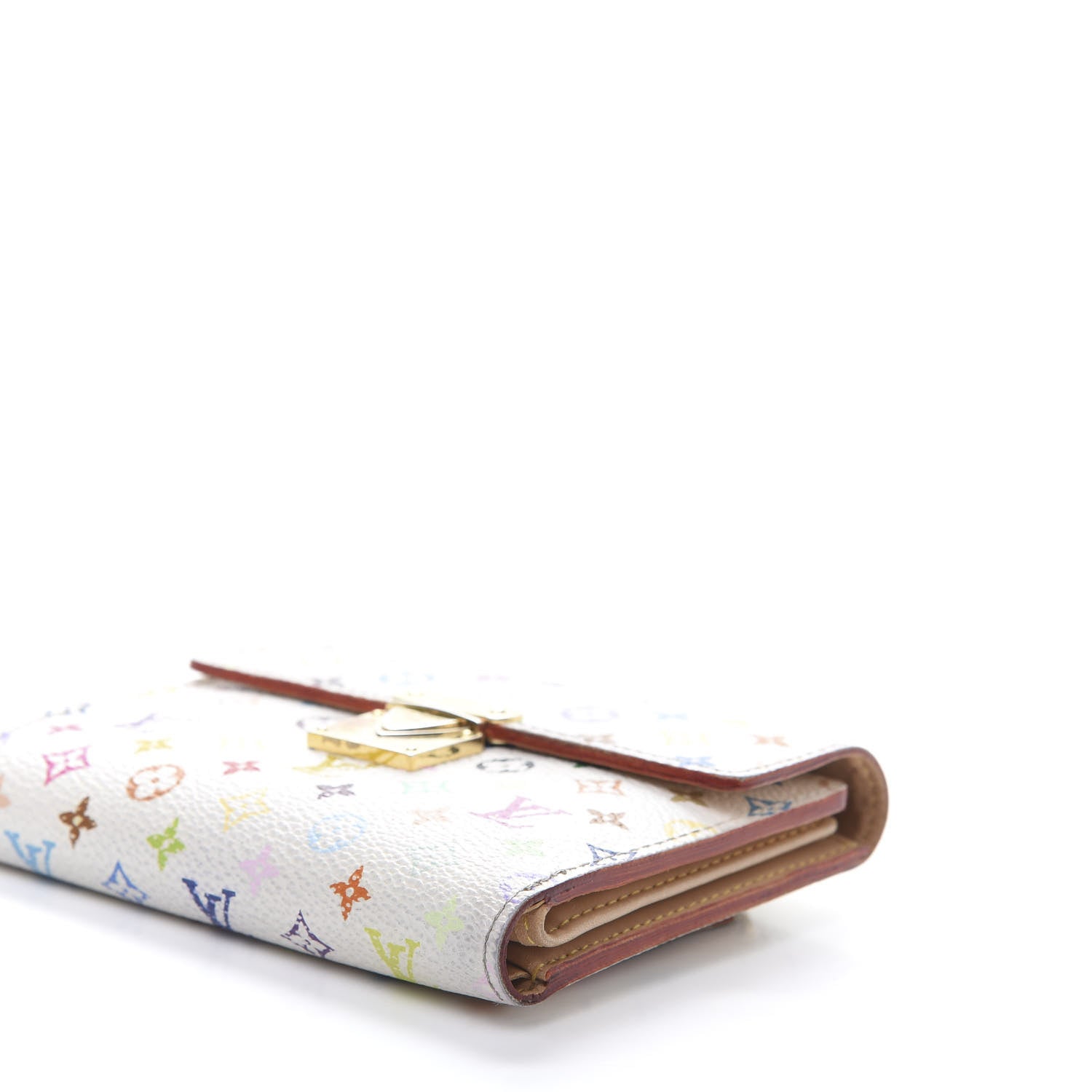 Louis Vuitton Monogram Multicolor Koala Wallet White 7 of 10