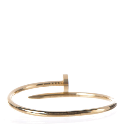 Cartier 18K Yellow Gold Juste Un Clou Bracelet 16 3 of 6