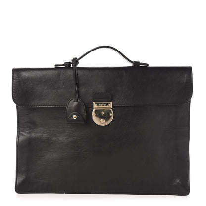 Gucci Calfskin Foldable Portfolio Briefcase Black 1 of 11