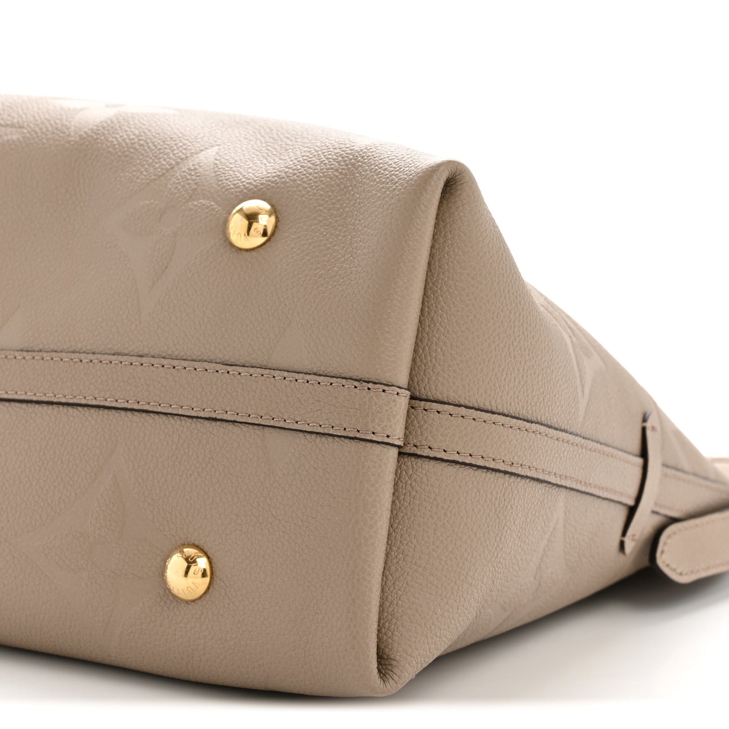 LOUIS VUITTON Empreinte Monogram Giant Carryall MM Tourterelle Tourterelle