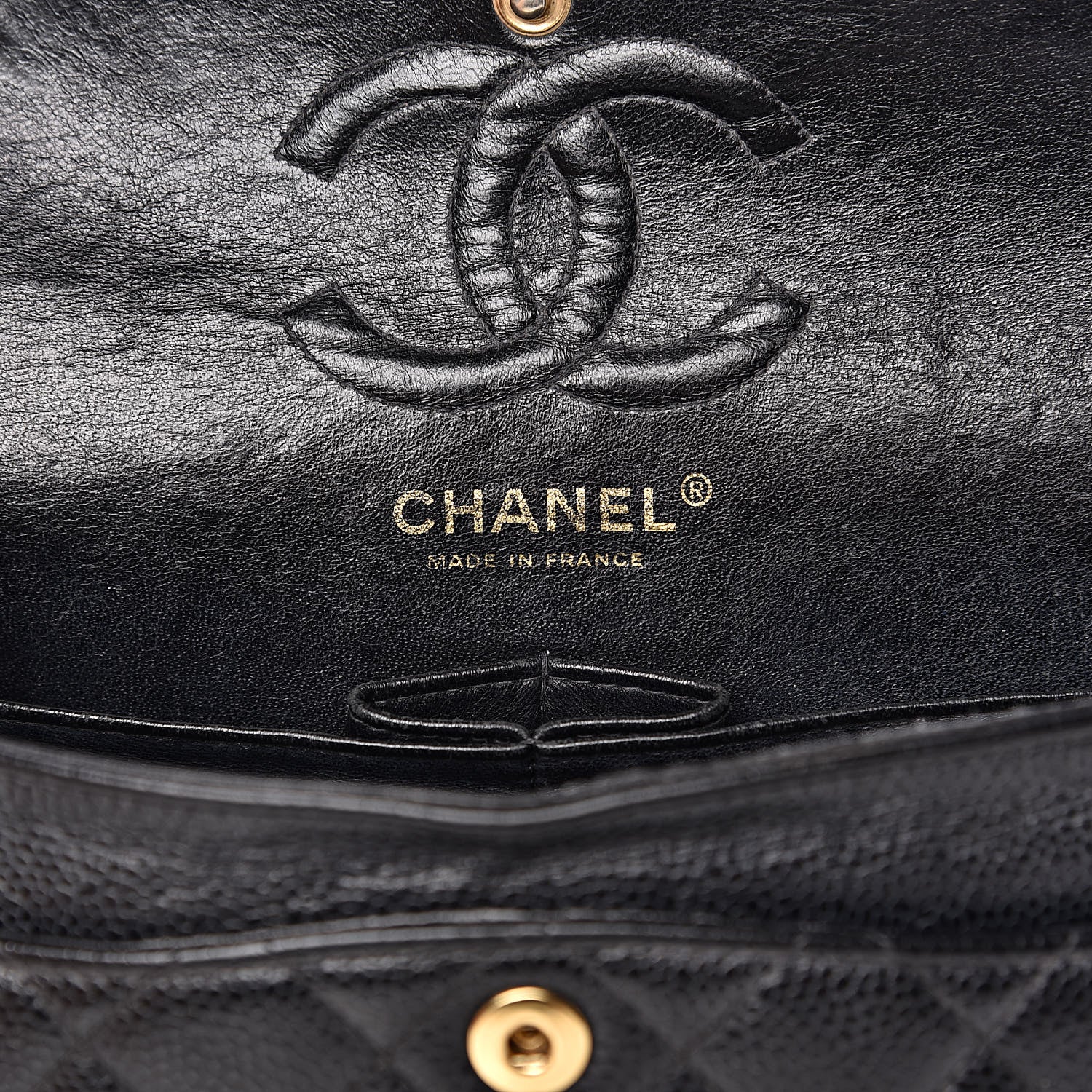 Chanel Caviar Quilted Small Double Flap Black 6 of 18