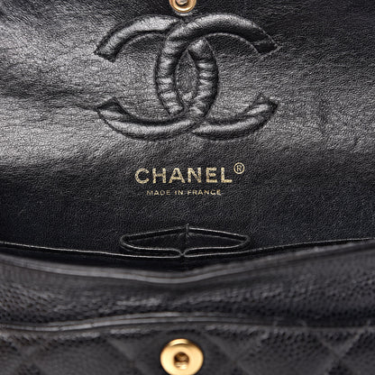 Chanel Caviar Quilted Small Double Flap Black 6 of 18