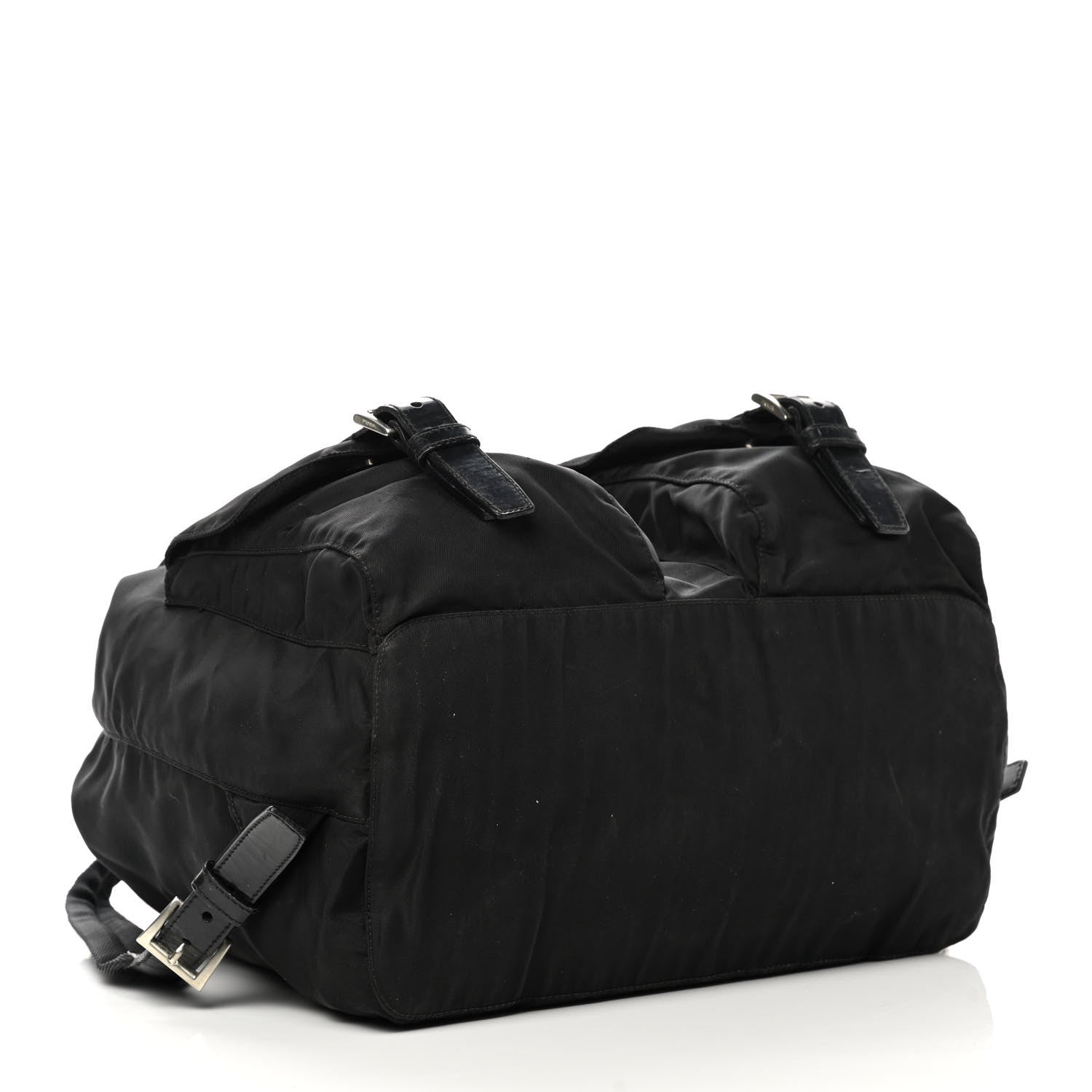 Prada Nylon Vela Medium Backpack Black 4 of 21