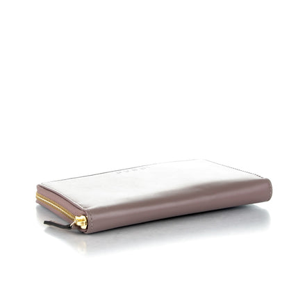 Gucci Smooth Calfskin Zip Around Travel Wallet Light Purple 4 of 8